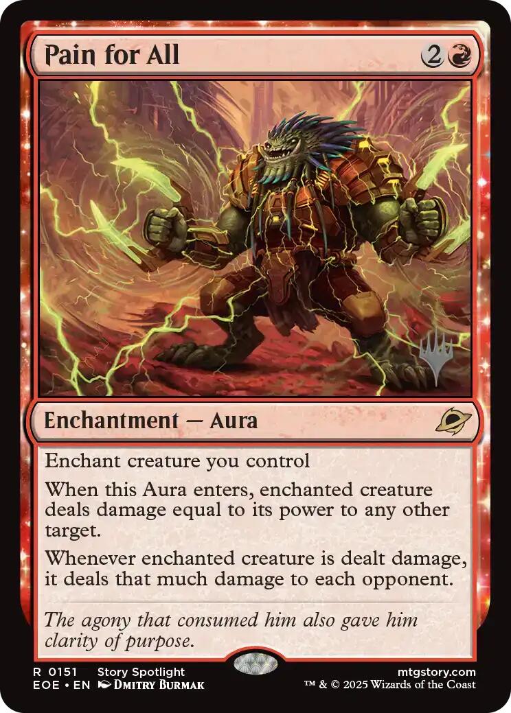 Pain for All [Edge of Eternities Promo Pack] | Mega City Incorporated