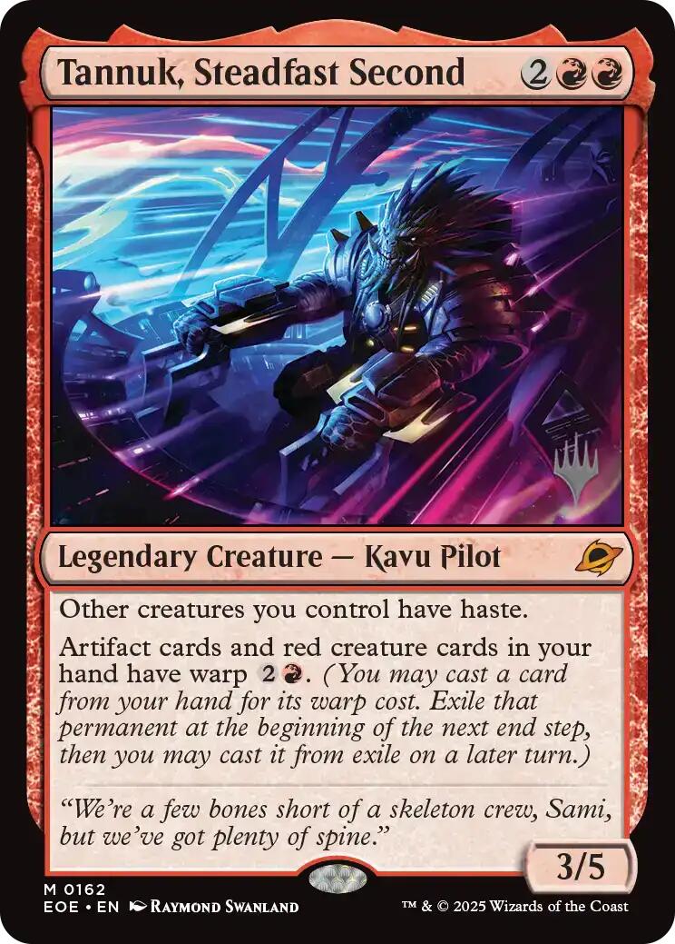 Tannuk, Steadfast Second [Edge of Eternities Promo Pack] | Mega City Incorporated