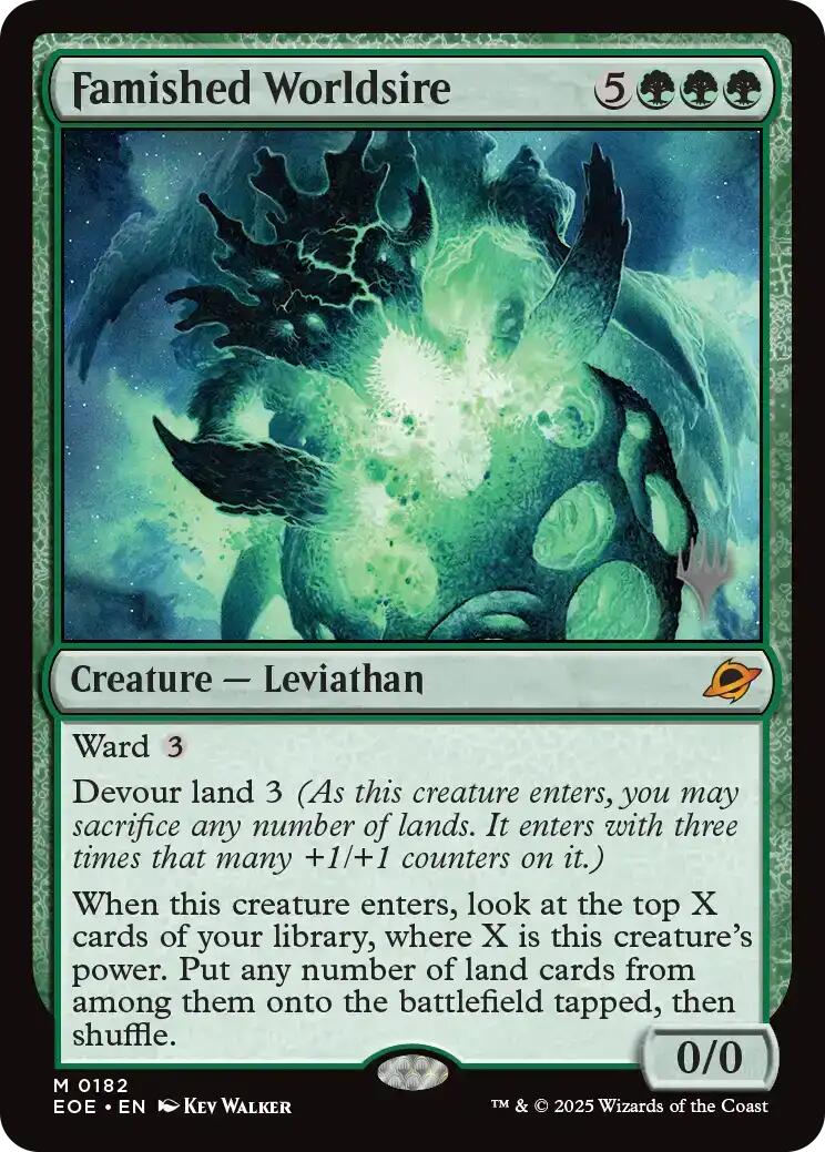 Famished Worldsire [Edge of Eternities Promo Pack] | Mega City Incorporated