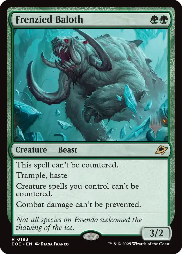 Frenzied Baloth [Edge of Eternities Promo Pack] | Mega City Incorporated
