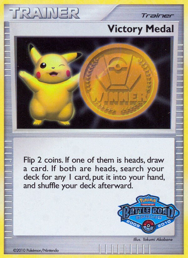 Victory Medal (2009-2010) (Battle Road Spring) [League & Championship Cards] | Mega City Incorporated