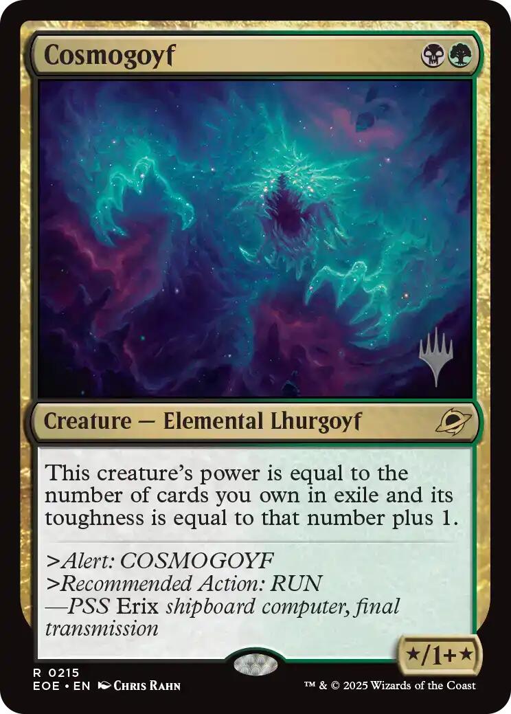 Cosmogoyf [Edge of Eternities Promo Pack] | Mega City Incorporated