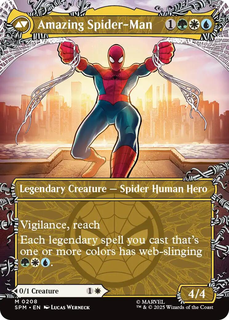 Peter Parker (0208) (Borderless) [Marvel's Spider-Man] | Mega City Incorporated