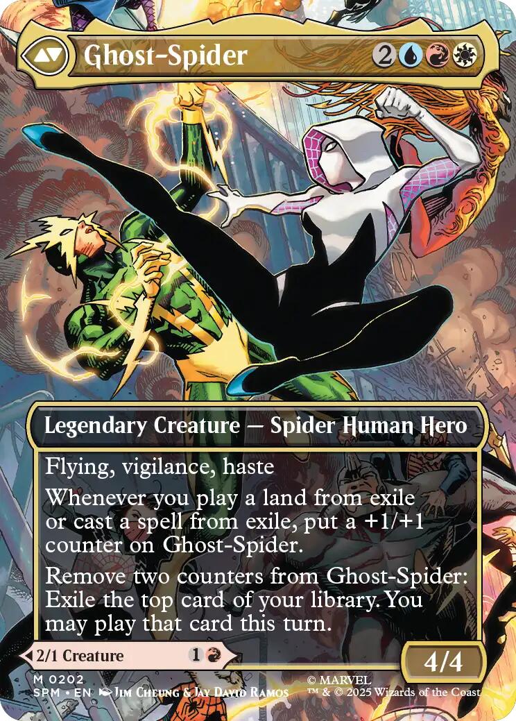 Gwen Stacy (0202) (Borderless) [Marvel's Spider-Man] | Mega City Incorporated