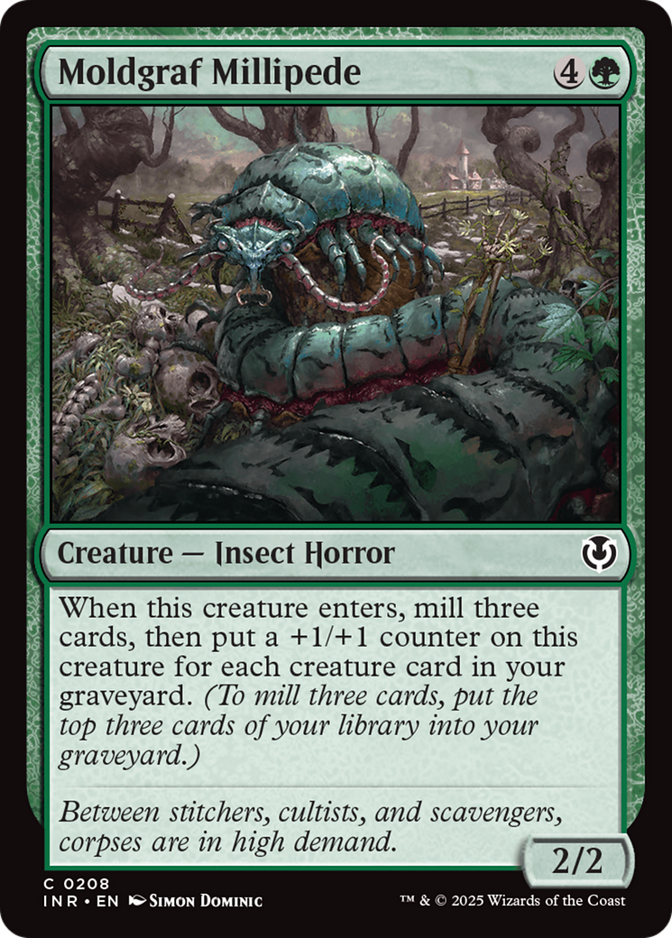 Moldgraf Millipede [Innistrad Remastered] | Mega City Incorporated