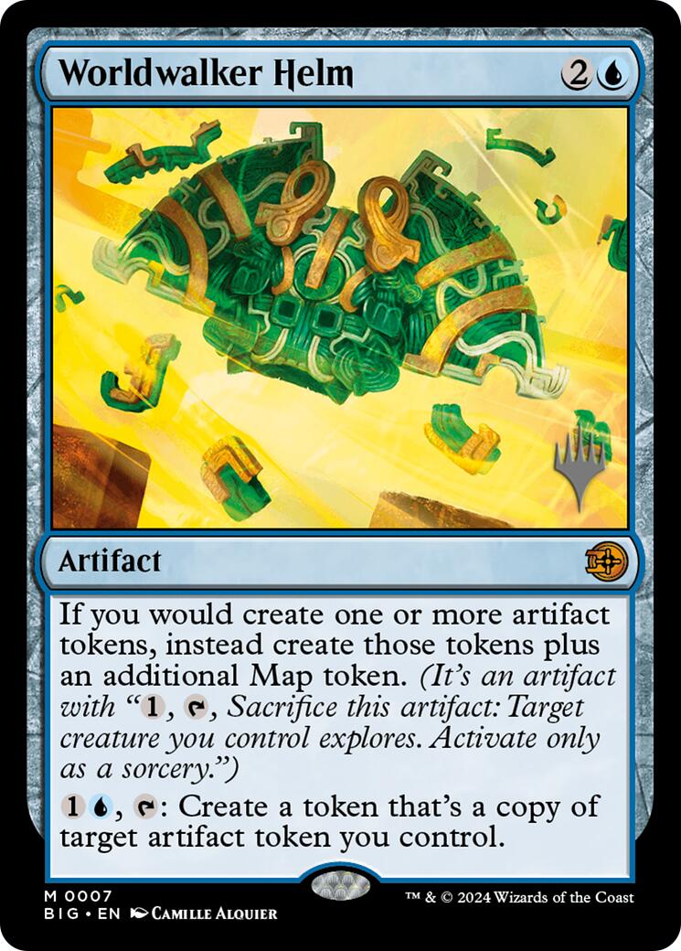 Worldwalker Helm [Edge of Eternities Promo Pack] | Mega City Incorporated