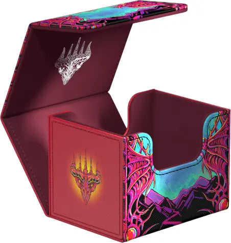 Ultimate Guard Deck Case Sidewinder 100+ MTG Mana Token Mountain Red | Mega City Incorporated