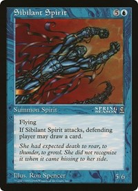 Sibilant Spirit (Oversized) [Oversize Cards] | Mega City Incorporated