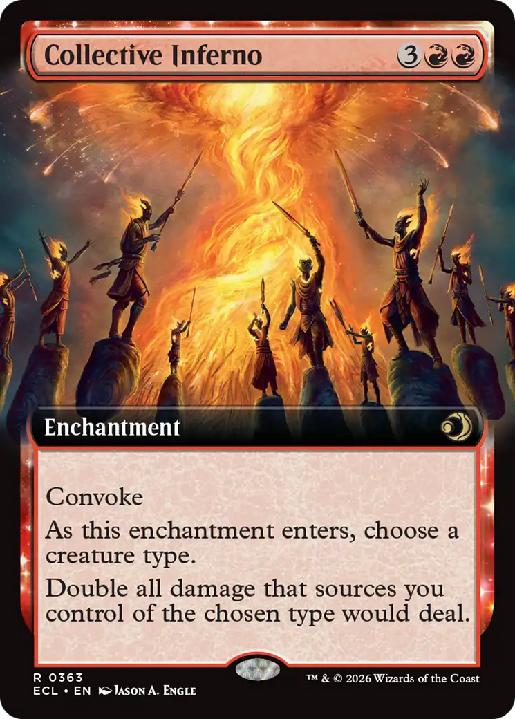 Collective Inferno (Extended Art) [Lorwyn Eclipsed] | Mega City Incorporated