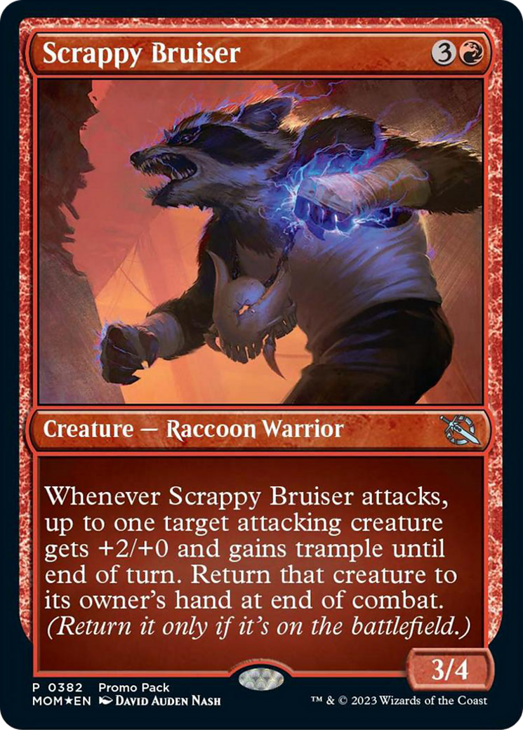 Scrappy Bruiser (Promo Pack) [March of the Machine Promos] | Mega City Incorporated