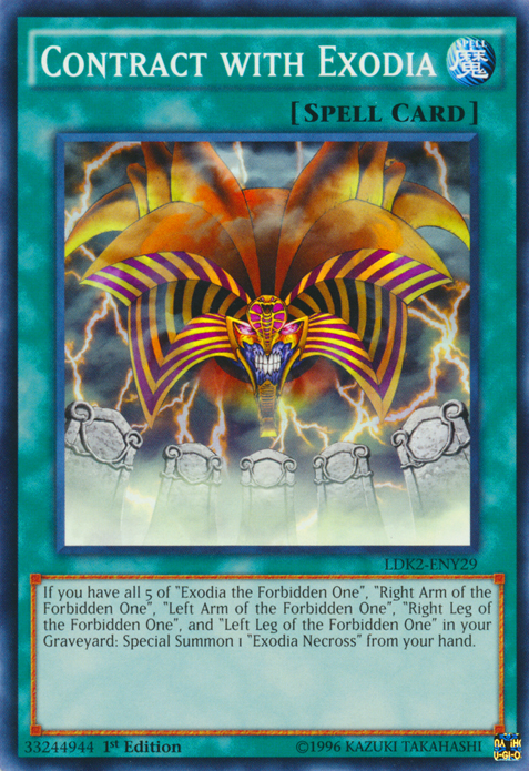 Contract with Exodia [LDK2-ENY29] Common | Mega City Incorporated