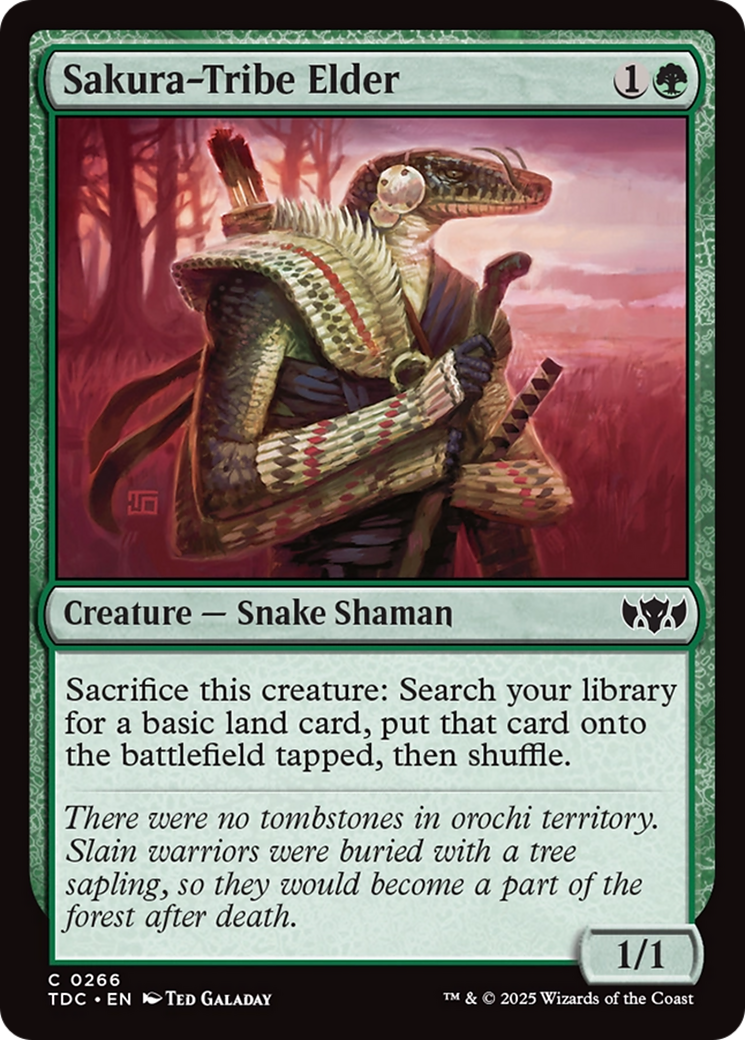 Sakura-Tribe Elder [Tarkir: Dragonstorm Commander] | Mega City Incorporated
