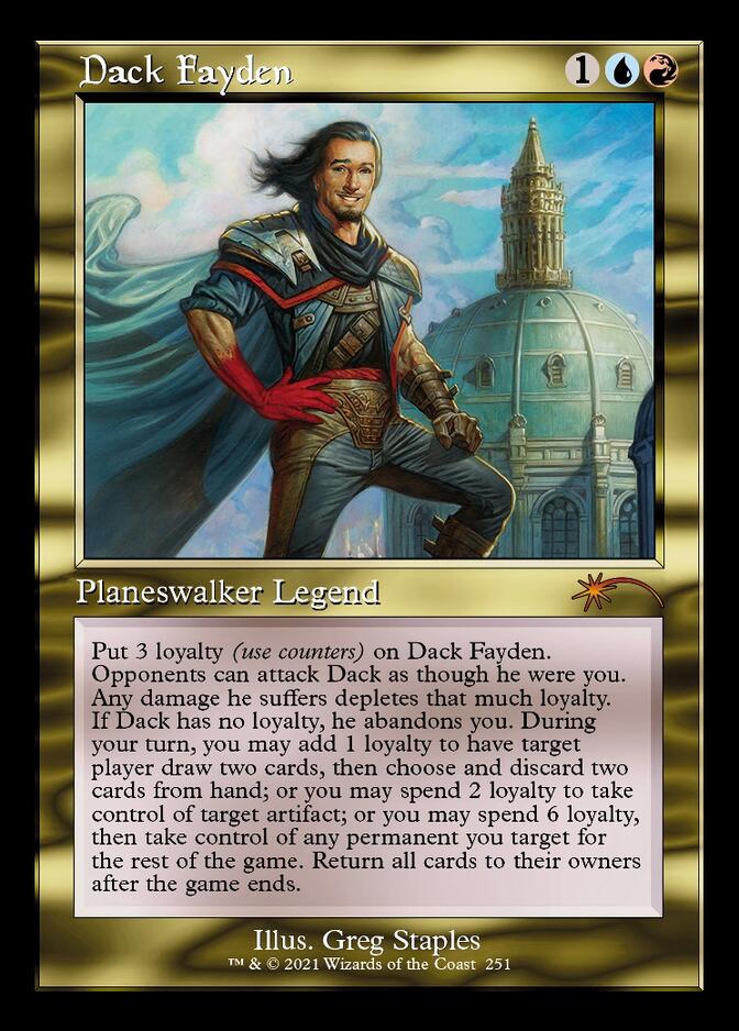 Dack Fayden (Retro) [Secret Lair Drop Series] | Mega City Incorporated
