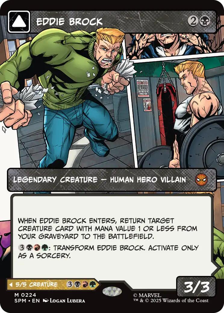 Eddie Brock (0224) (Borderless) [Marvel's Spider-Man] | Mega City Incorporated