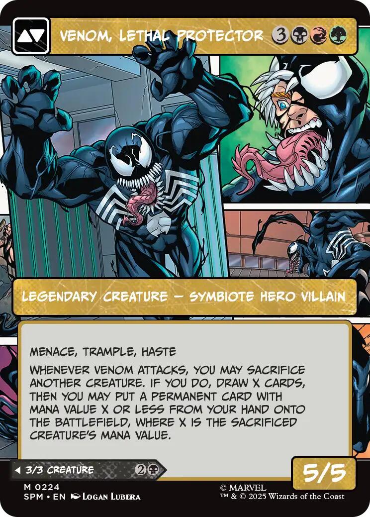Eddie Brock (0224) (Borderless) [Marvel's Spider-Man] | Mega City Incorporated