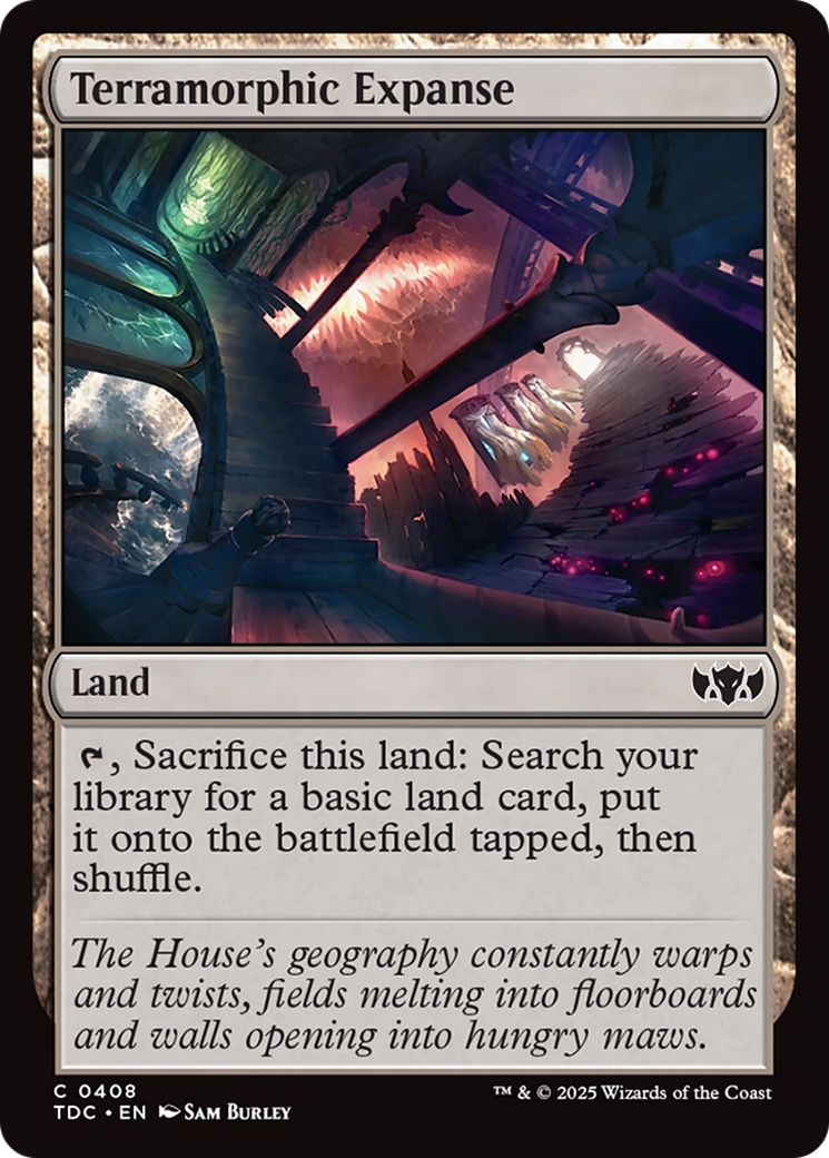 Terramorphic Expanse [Tarkir: Dragonstorm Commander] | Mega City Incorporated