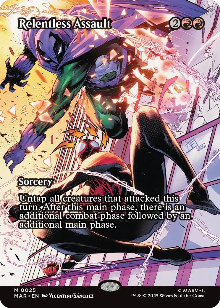 Relentless Assault (Borderless) [Marvel Universe: Eternal-Legal] | Mega City Incorporated