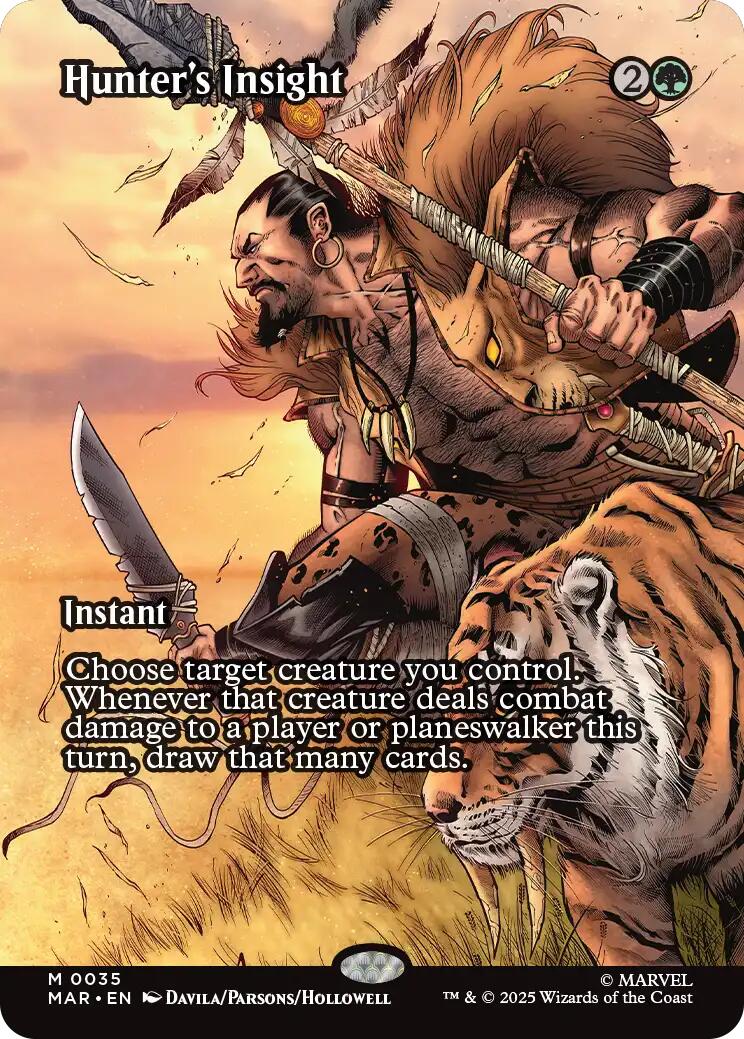Hunter's Insight (Borderless) [Marvel Universe: Eternal-Legal] | Mega City Incorporated