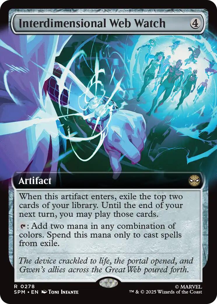 Interdimensional Web Watch (Extended Art) [Marvel's Spider-Man] | Mega City Incorporated