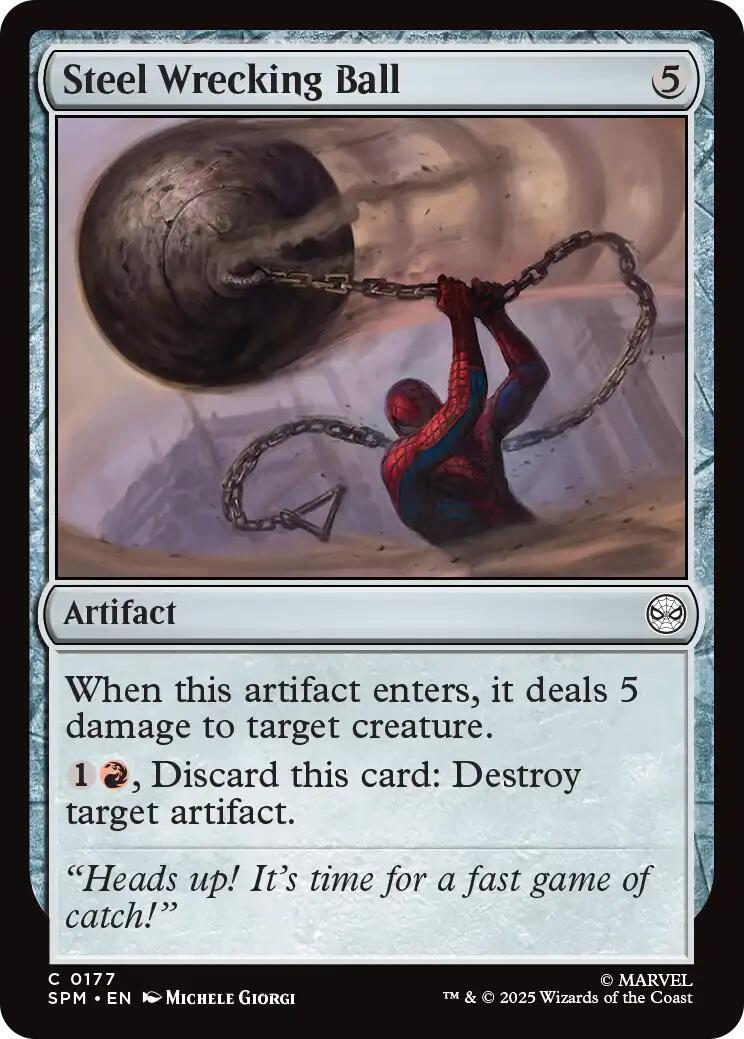 Steel Wrecking Ball [Marvel's Spider-Man] | Mega City Incorporated