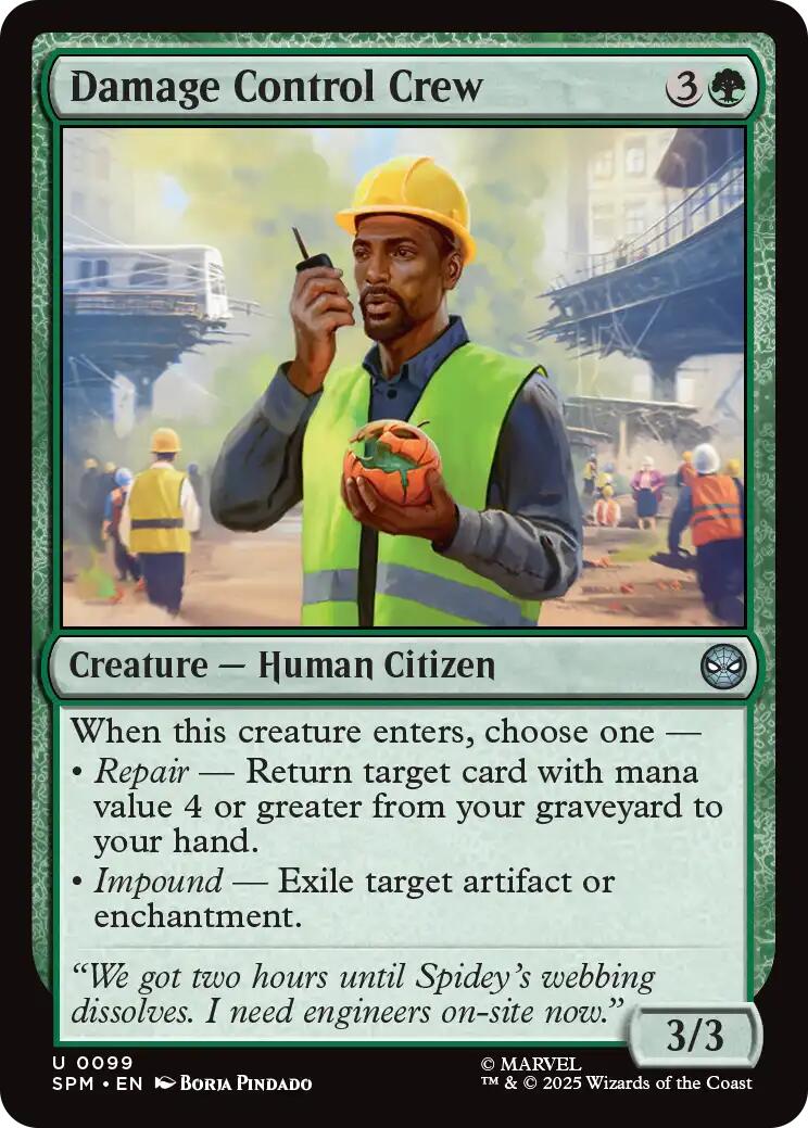 Damage Control Crew [Marvel's Spider-Man] | Mega City Incorporated
