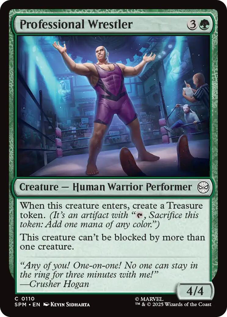 Professional Wrestler [Marvel's Spider-Man] | Mega City Incorporated