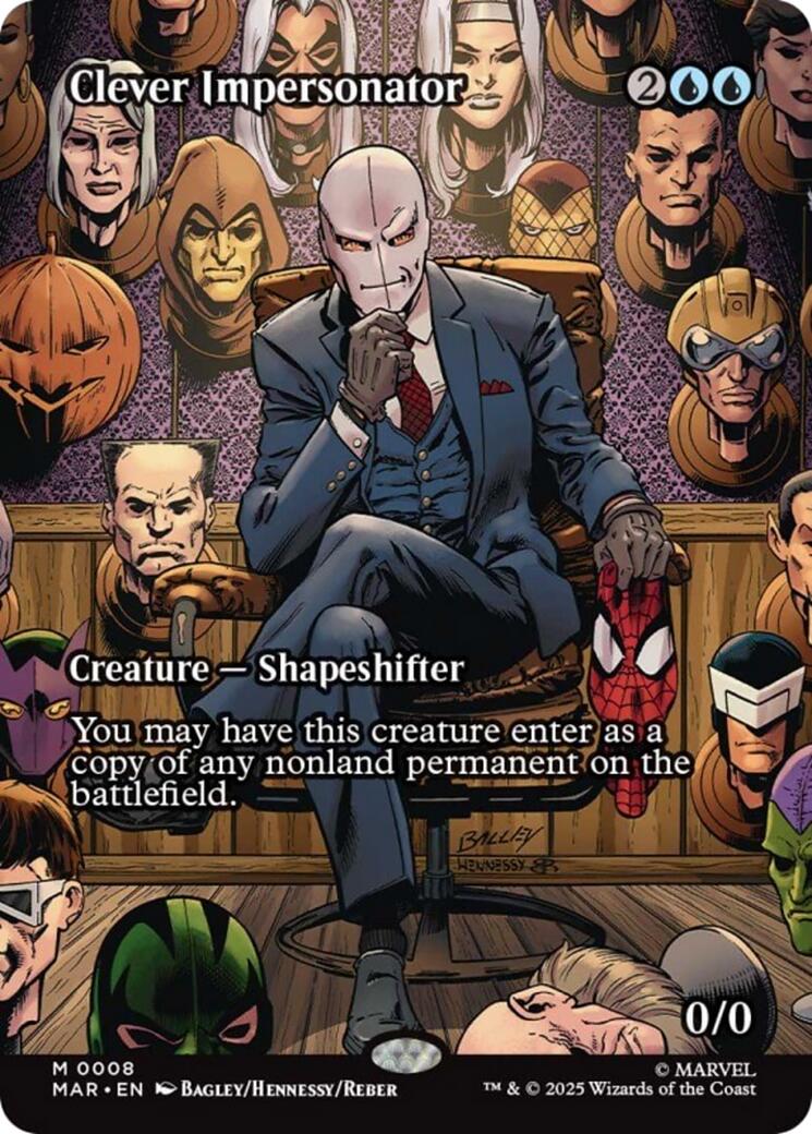 Clever Impersonator (Borderless) [Marvel Universe: Eternal-Legal] | Mega City Incorporated