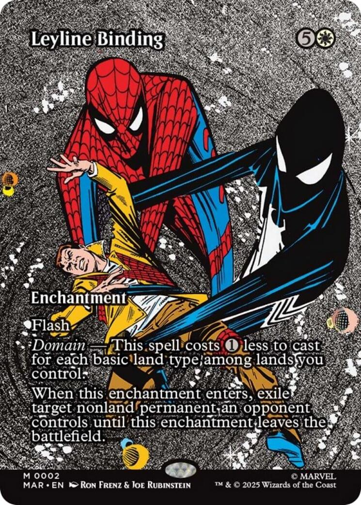 Leyline Binding (Borderless) [Marvel Universe: Eternal-Legal] | Mega City Incorporated