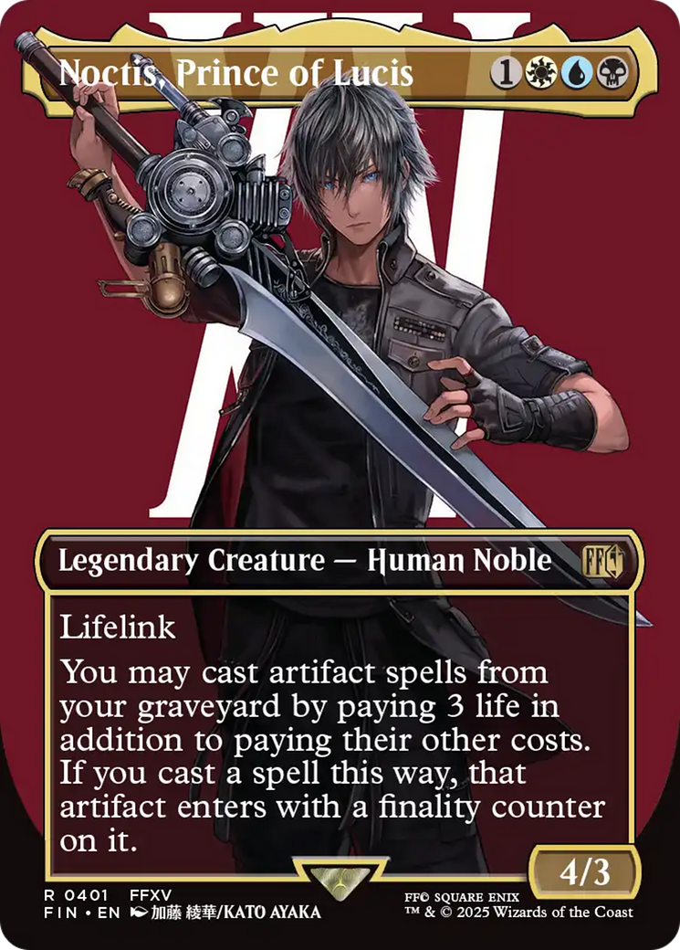 Noctis, Prince of Lucis (Borderless) [FINAL FANTASY] | Mega City Incorporated
