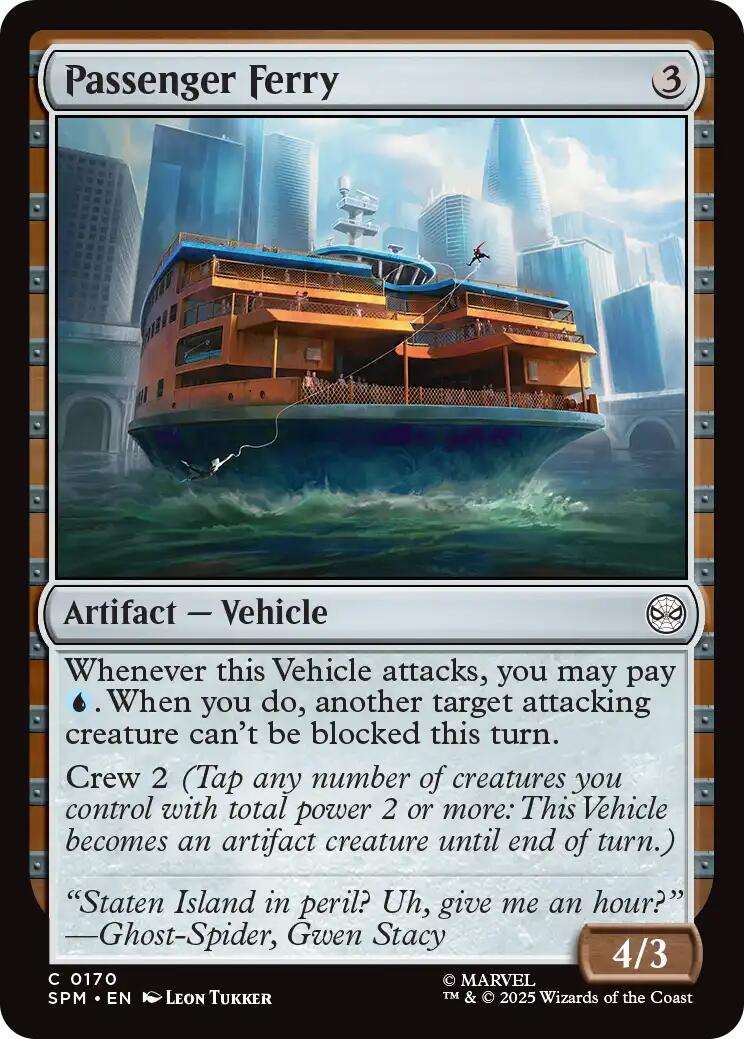 Passenger Ferry [Marvel's Spider-Man] | Mega City Incorporated