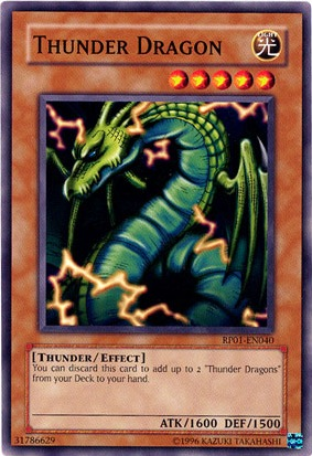 Thunder Dragon [RP01-EN040] Common | Mega City Incorporated