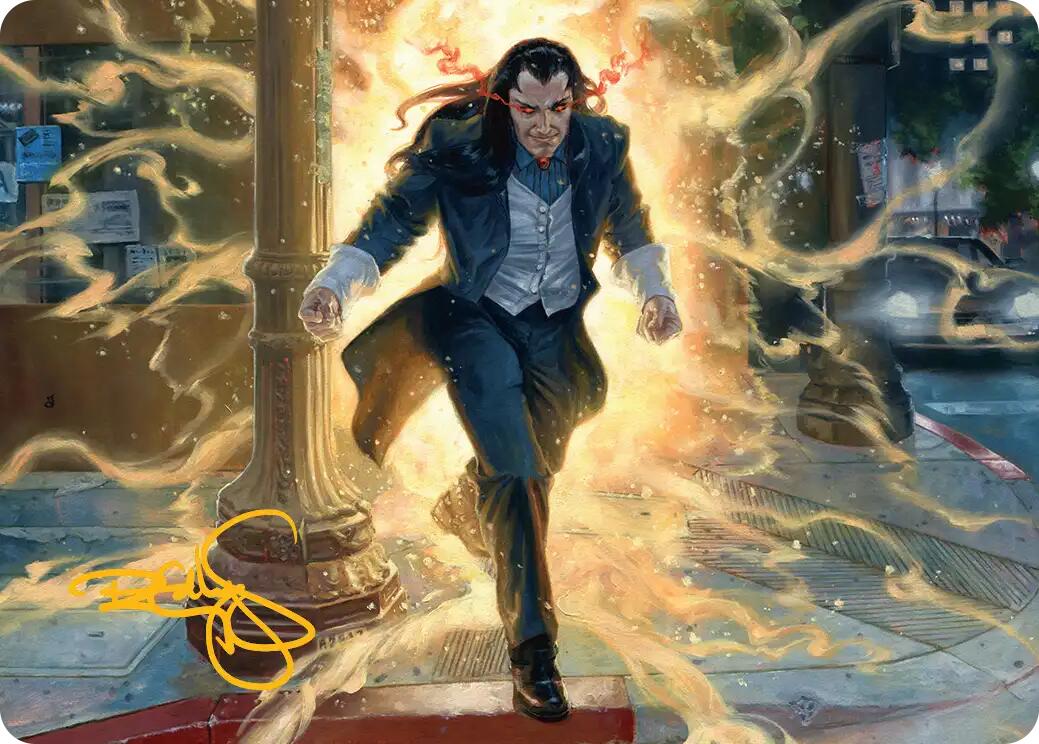 Morlun, Devourer of Spiders Art Card (Gold-Stamped Signature) [Marvel's Spider-Man Art Series] | Mega City Incorporated