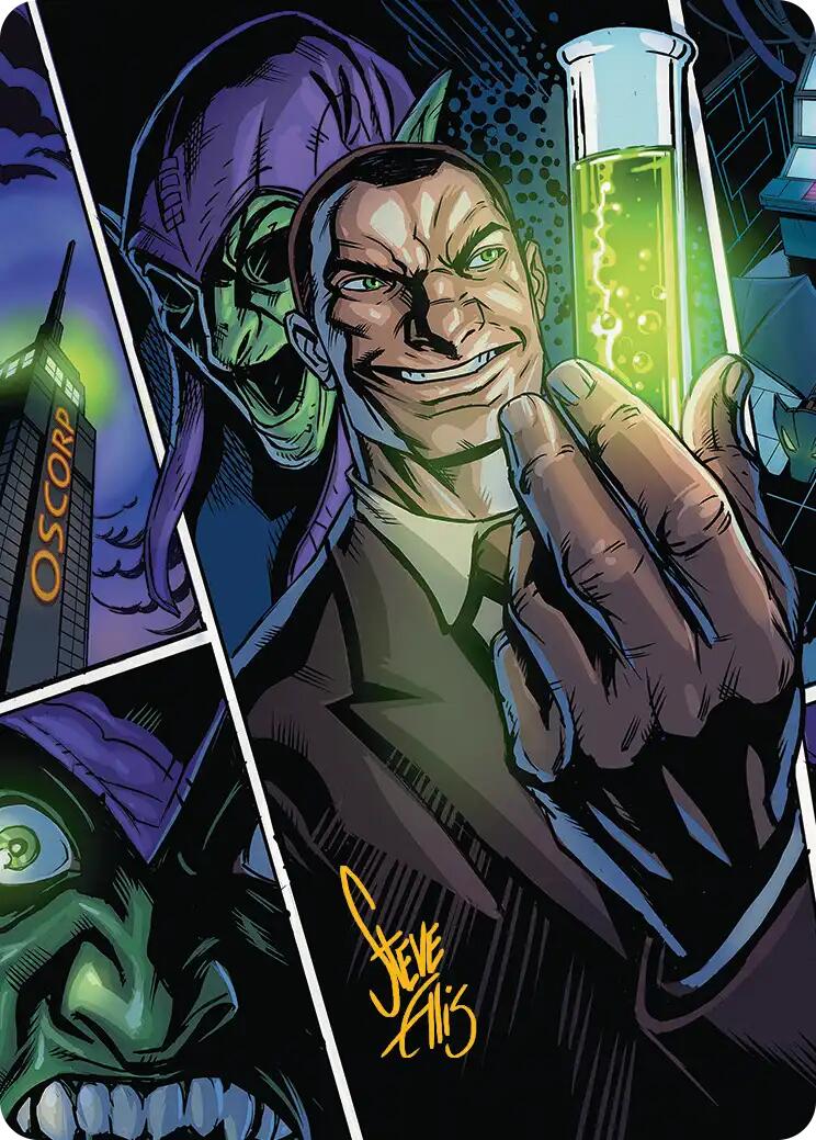 Norman Osborn Art Card (Gold-Stamped Signature) [Marvel's Spider-Man Art Series] | Mega City Incorporated