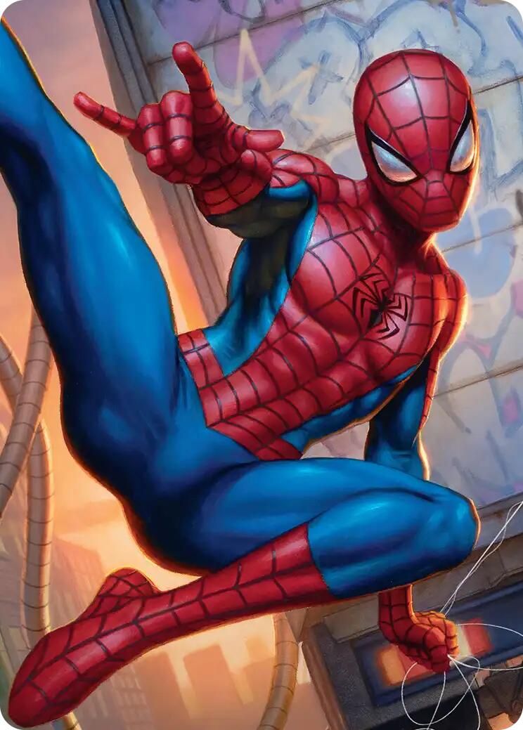 Sensational Spider-Man Art Card [Marvel's Spider-Man Art Series] | Mega City Incorporated