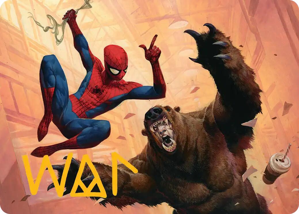 Wisecrack Art Card (Gold-Stamped Signature) [Marvel's Spider-Man Art Series] | Mega City Incorporated
