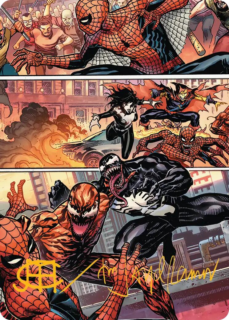 Maximum Carnage Art Card (Gold-Stamped Signature) [Marvel's Spider-Man Art Series] | Mega City Incorporated
