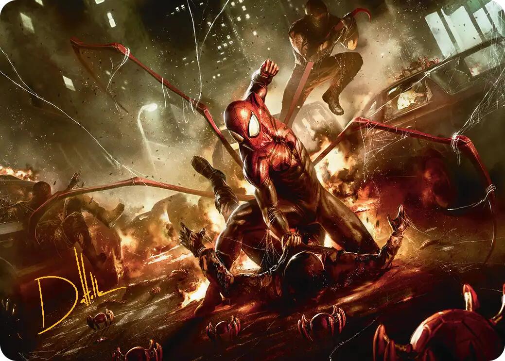 Superior Spider-Man Art Card (Gold-Stamped Signature) [Marvel's Spider-Man Art Series] | Mega City Incorporated