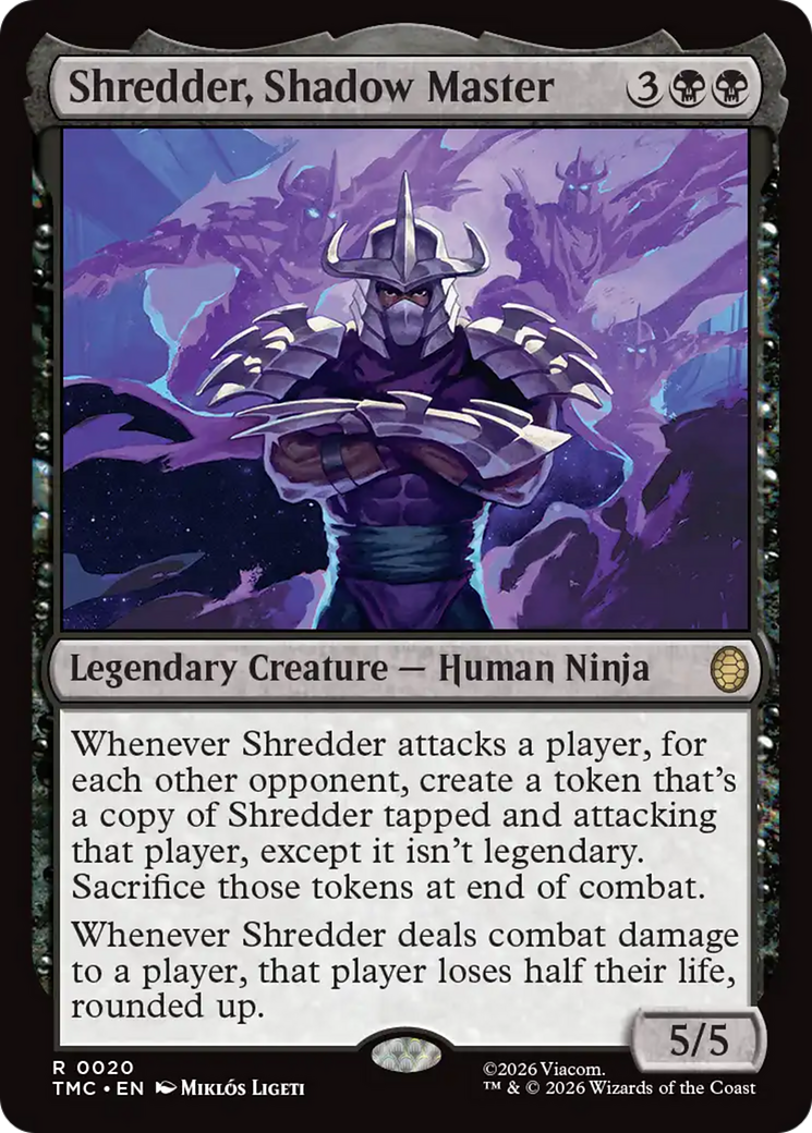 Shredder, Shadow Master [Teenage Mutant Ninja Turtles Commander] | Mega City Incorporated