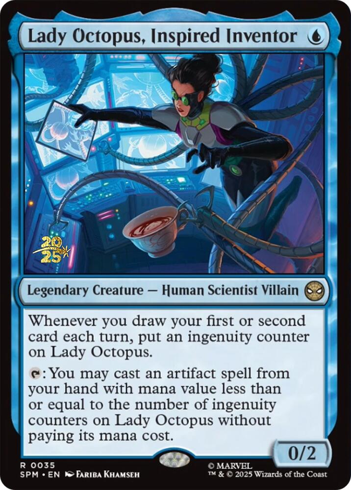 Lady Octopus, Inspired Inventor [Marvel's Spider-Man Prerelease Promos] | Mega City Incorporated