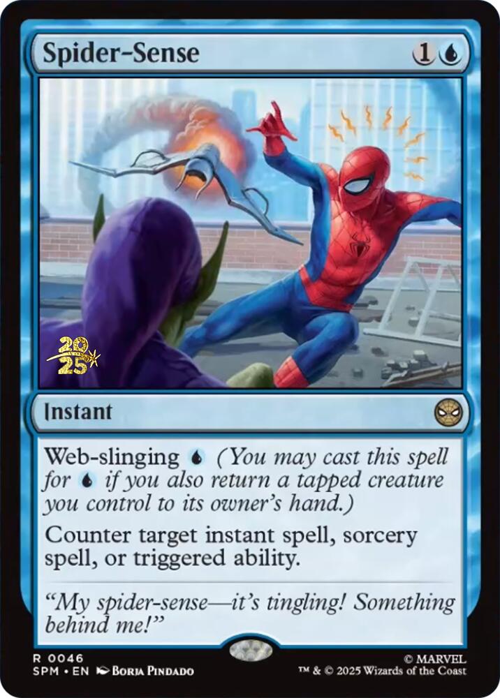 Spider-Sense [Marvel's Spider-Man Prerelease Promos] | Mega City Incorporated