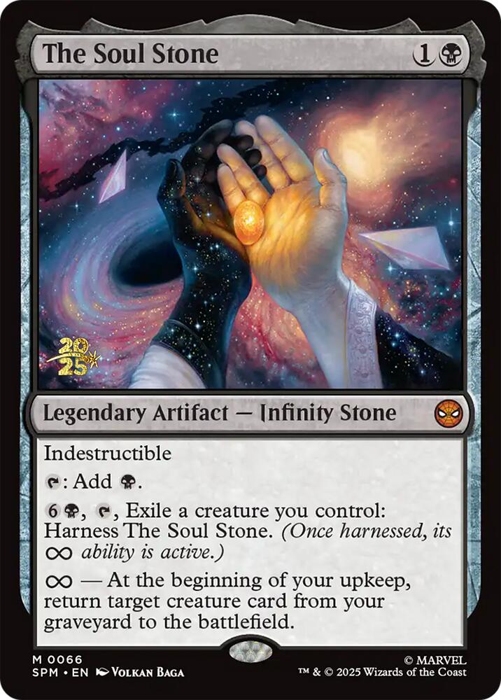 The Soul Stone [Marvel's Spider-Man Prerelease Promos] | Mega City Incorporated