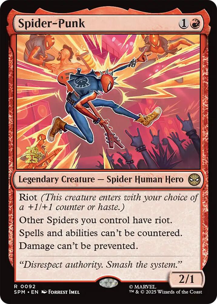 Spider-Punk [Marvel's Spider-Man Prerelease Promos] | Mega City Incorporated