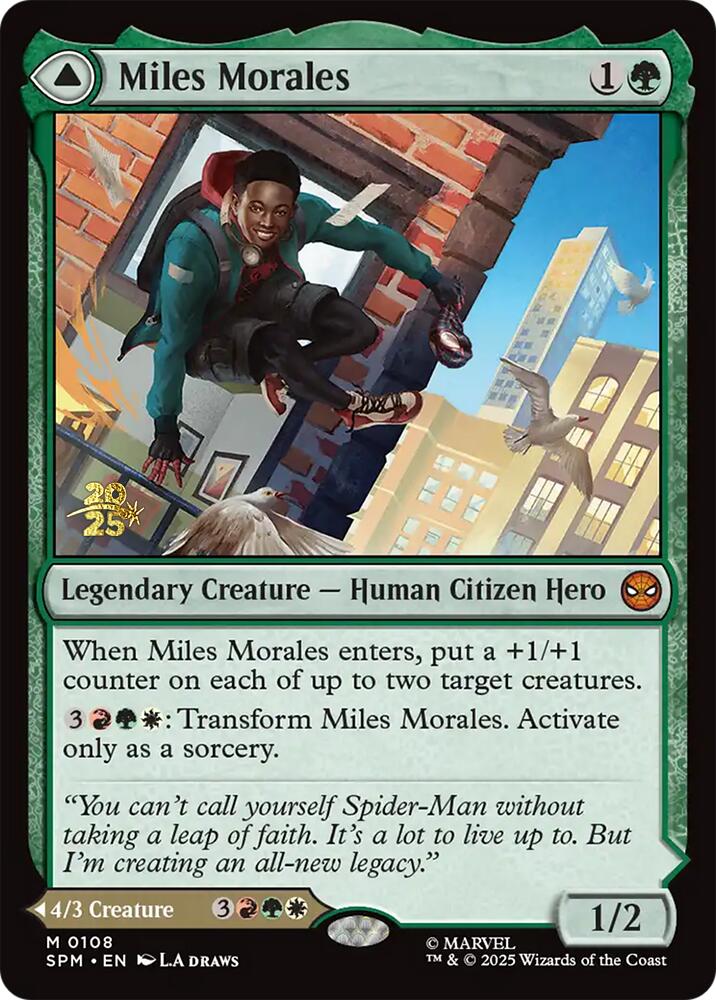 Miles Morales // Ultimate Spider-Man [Marvel's Spider-Man Prerelease Promos] | Mega City Incorporated