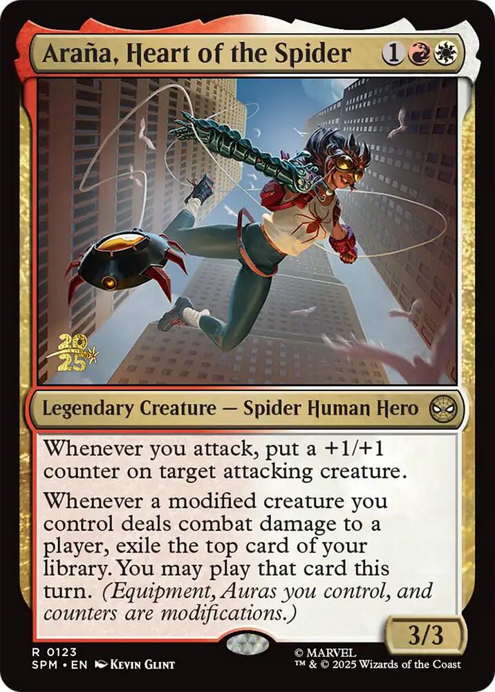 Arana, Heart of the Spider [Marvel's Spider-Man Prerelease Promos] | Mega City Incorporated