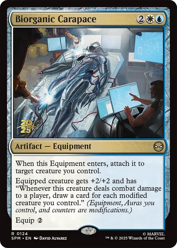 Biorganic Carapace [Marvel's Spider-Man Prerelease Promos] | Mega City Incorporated