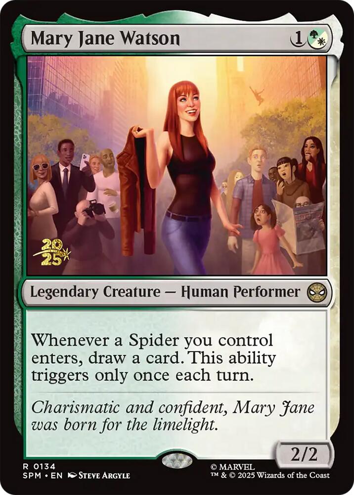 Mary Jane Watson [Marvel's Spider-Man Prerelease Promos] | Mega City Incorporated