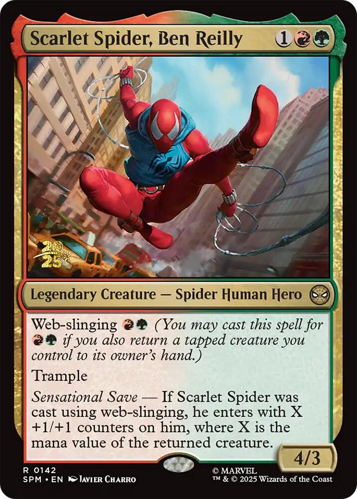 Scarlet Spider, Ben Reilly [Marvel's Spider-Man Prerelease Promos] | Mega City Incorporated