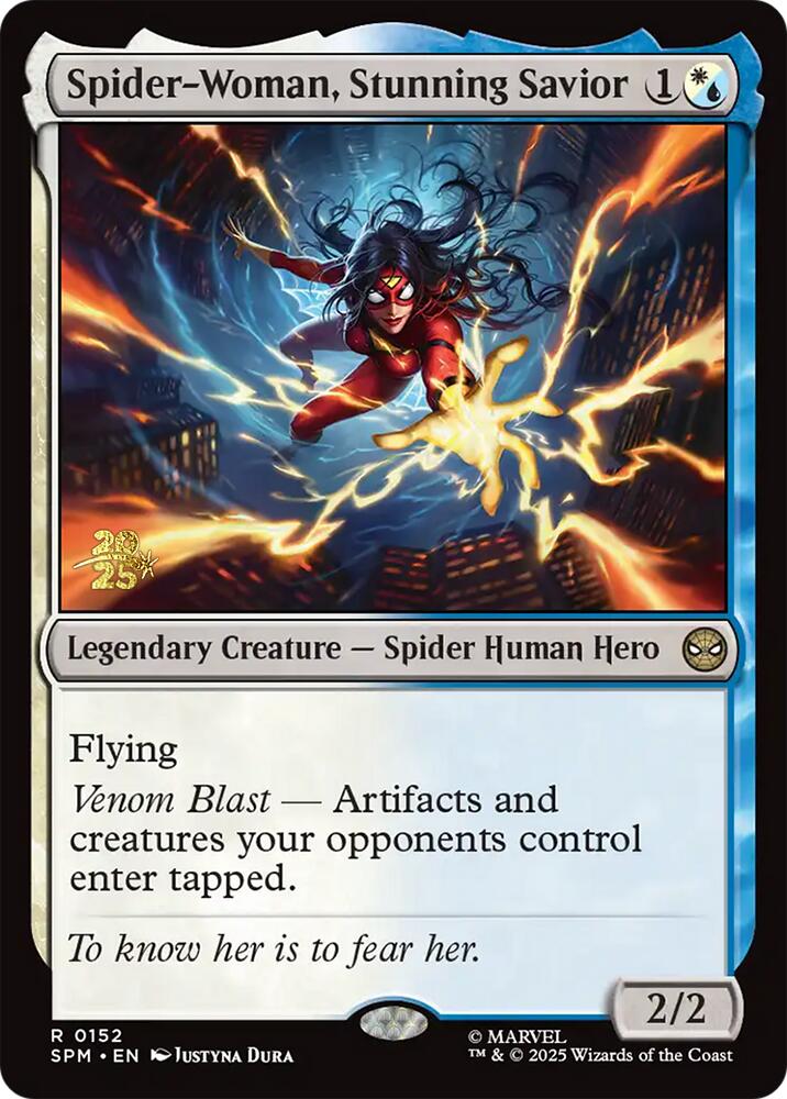 Spider-Woman, Stunning Savior [Marvel's Spider-Man Prerelease Promos] | Mega City Incorporated