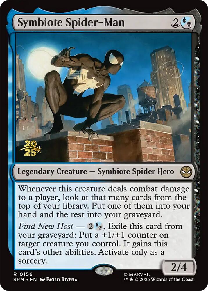 Symbiote Spider-Man [Marvel's Spider-Man Prerelease Promos] | Mega City Incorporated