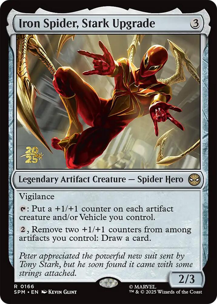 Iron Spider, Stark Upgrade [Marvel's Spider-Man Prerelease Promos] | Mega City Incorporated